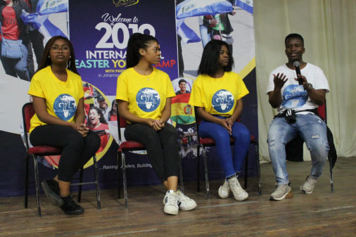 Young People at a GYLF Talk Show